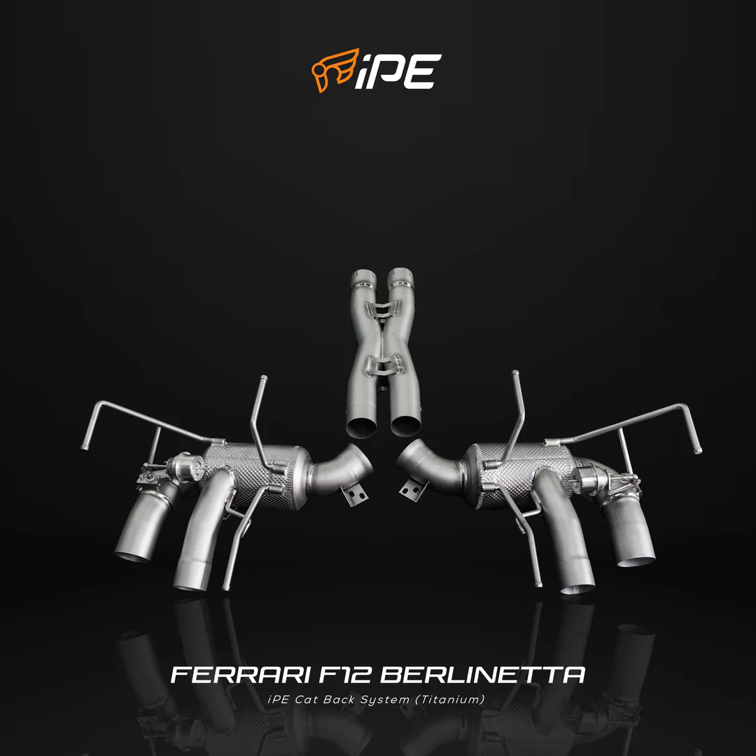 Ferrari F12 Berlinetta (Titanium) Exhaust System