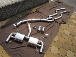 BMW 335i E9X (N54) 用 iPE 可変バルブマフラー1